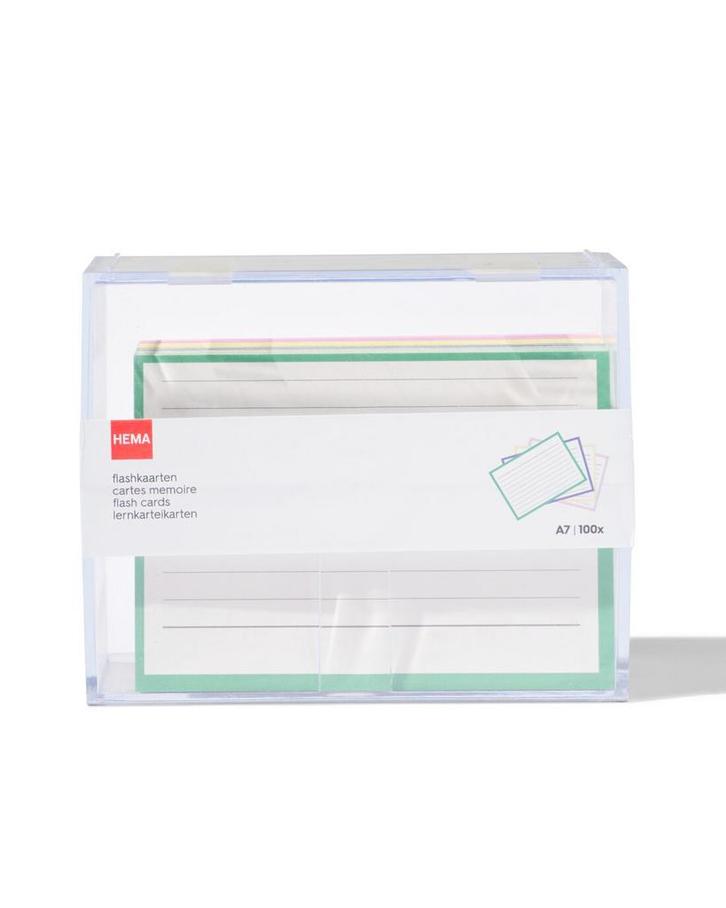 HEMA Flashcards A7 in box - 100 stuks, Diversen, Agenda's, Nieuw, Verzenden