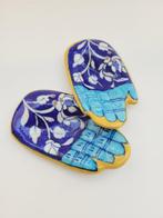 Wierookhouder keramiek hand blauw, Ophalen of Verzenden