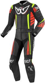 Berik Zakura Zwart Rood Geel 2-Delig Motorpak, Motoren, Kleding | Motorkleding, Nieuw met kaartje, Berik, Heren, Combipak