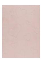 Kindervloerkleed | Bambi | Harten | Roze | 120x170 cm, Verzenden, Nieuw