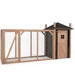 Houten Kippenhok Hooiberg Mees XL - Rechts, Dieren en Toebehoren, Pluimvee | Toebehoren, Verzenden, Nieuw
