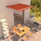 vidaXL Luifel handmatig uittrekbaar 300x250 cm oranje en, Verzenden, Nieuw