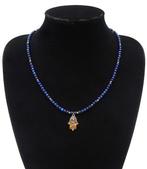 Lapis lazuli - Zilver, Main de Fatma - Beschermt tegen het, Antiek en Kunst
