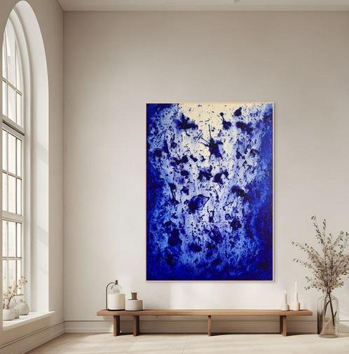 Christopher Shaw - Eternal Blue No 50 - XXL - No Reserve, Antiek en Kunst, Kunst | Schilderijen | Modern