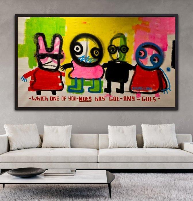 Hamelink - Got Any Guts, Antiek en Kunst, Kunst | Schilderijen | Modern