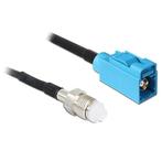 Fakra Z (v) - FME (v) adapter kabel - RG174 - 50, Nieuw, Ophalen of Verzenden