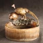 Vide-poche met Weens brons - Schaal - Marmer, Antiek en Kunst