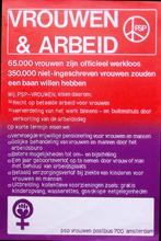 Partij programma PSP - vrouwen en arbeid (lijst optie), Verzamelen, Verzenden, Nieuw, Overige onderwerpen, Met lijst