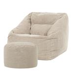 Morgan Cord Armchair Bean Bag + Pouffe, Huis en Inrichting, Verzenden, Nieuw