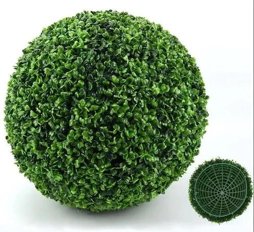 Buxus Kunstbal 28cm, Huis en Inrichting, Woonaccessoires | Kunstplanten en Kunstbloemen, Nieuw, Ophalen of Verzenden