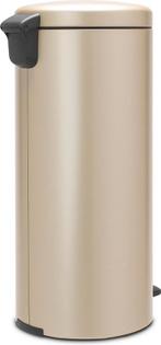 Brabantia NewIcon Prullenbak - 30 liter - Metallic Gold, Huis en Inrichting, Woonaccessoires | Prullenbakken, Verzenden, Zo goed als nieuw