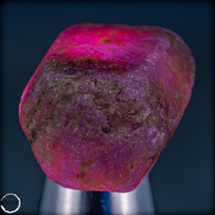 Zeer zeldzaam Padparadscha-kleur Saffier kristal 63,45 ct-, Antiek en Kunst, Curiosa en Brocante