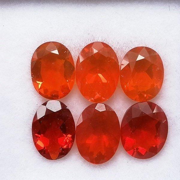 6 pcs Opaal - 3.24 ct - Instituto Gemólogico Español (IGE), Sieraden, Tassen en Uiterlijk, Edelstenen