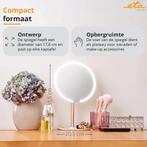 2dekans | ETA Fenité Make Up Spiegel met Verlichting – 90°, Huis en Inrichting, Woonaccessoires | Spiegels, Ophalen of Verzenden