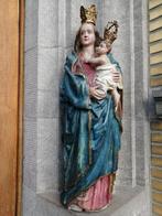 Gekroonde Maria met Kind - 79 cm - 25 kg - Art Nouveau -