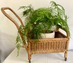 Trolley - Rattan - Antiek karretje