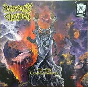 LP gebruikt - Malevolent Creation - The Ten Commandments, Cd's en Dvd's, Vinyl | Hardrock en Metal, Zo goed als nieuw, Verzenden