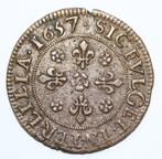 Frankrijk. Louis XIV (1643-1715). Essai du Liard aux 4 lis,