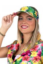 Zonneklep Hawaii Print Pink, Hobby en Vrije tijd, Verzenden, Nieuw