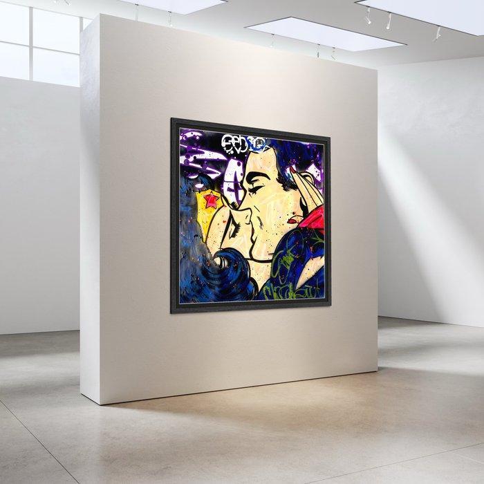 Moabit - Super Kiss, Antiek en Kunst, Kunst | Schilderijen | Modern