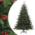 Kunstkerstboom 210cm - Retourdeal met dennenappels! -41%, Ophalen of Verzenden, Nieuw