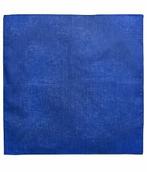 Bandana Zakdoek Uni Blauw, Verzenden, Nieuw