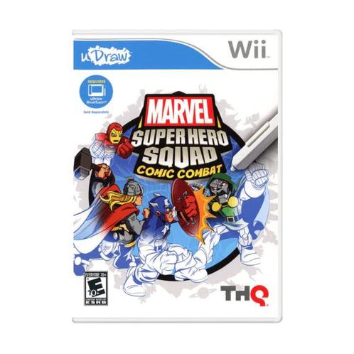 uDraw Marvel Super Hero Squad Comic Combat, Spelcomputers en Games, Games | Nintendo Wii, Verzenden
