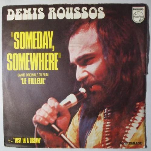 Demis Roussos - Someday, somewhere - Single, Cd's en Dvd's, Vinyl Singles, Single, Gebruikt, 7 inch, Pop