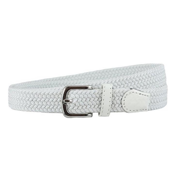 Houtkamp Smalle Elastische Dames Riem - Wit - 95, Kleding | Dames, Riemen en Ceinturen, 100 cm of meer, Wit, Nieuw, 3 tot 5 cm