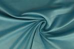 30 meter suedine stof - Aqua blauw - 150cm breed, Hobby en Vrije tijd, Stoffen en Lappen, 200 cm of meer, Nieuw, Blauw, Polyester