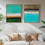 Noelia Correa Art - 2 Paintings Tolaz XL, Antiek en Kunst