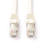 Netwerkkabel | Cat6a U/UTP | 30 meter (Wit), Verzenden, Nieuw