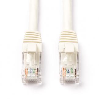 Netwerkkabel | Cat6a U/UTP | 30 meter (Wit), Computers en Software, Pc- en Netwerkkabels, Nieuw, Verzenden