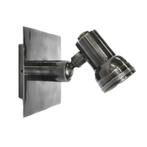 Opbouwspot Indigo Mini Swirl Antiek Zilver Binnenverlichting, Verzenden, Nieuw, Overige materialen, Plafondspot of Wandspot