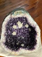 amethist Geode - Hoogte: 35 cm - Breedte: 37 cm- 35 kg, Verzamelen, Mineralen en Fossielen