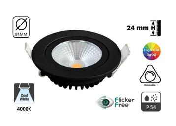 INBOUW LED SPOT 4000K  | 5 watt | Dimbaar | IP54 | 25mm