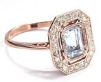 Zonder Minimumprijs - Ring - 9 kt. Roségoud, Zilver -, Nieuw