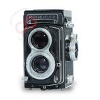 Rolleiflex T model 3 TLR Zeiss Tessar 75mm 3.5 nr. 0367, Audio, Tv en Foto, Fotocamera's Analoog, Ophalen of Verzenden, Zo goed als nieuw