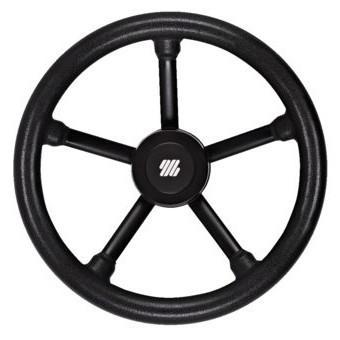 Ultraflex Stuurwiel V24 Zwart RVS 5-Spaaks 35 cm, Watersport en Boten, Bootonderdelen, Nieuw, Ophalen of Verzenden