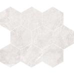 Mozaïek Cristacer Titanium 35.5x29.2cm Hexagon Ivory (Prijs, Nieuw, Ophalen of Verzenden