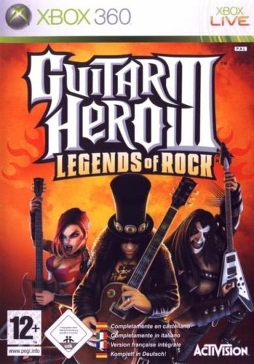 Guitar Hero III Legends of Rock (Xbox 360 Games) (Xbox 360), Spelcomputers en Games, Games | Xbox 360, Zo goed als nieuw, Ophalen of Verzenden