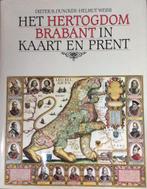 HERTOGDOM BRABANT IN KAART EN PRENT 9789020911350 Duncker, Boeken, Verzenden, Zo goed als nieuw, Duncker