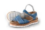 Feyn Sandalen in maat 38 Blauw | 10% extra korting, Kleding | Dames, Schoenen, Feyn, Sandalen of Muiltjes, Zo goed als nieuw, Verzenden
