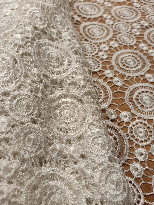 A157 - 600 x 140 cm - Tessuto in pizzo Macrame, di, Antiek en Kunst, Antiek | Kleden en Textiel