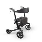 Rollator Vitility   Zwart - Groen - Rood dubbel opvouwbaar, Diversen, Rollators, Nieuw, Lichtgewicht, Verzenden