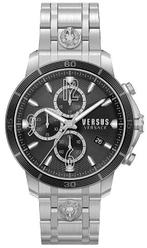 Versus Versace VSPHJ1421 Bicocca herenhorloge 46 mm, Nieuw, Overige merken, Staal, Staal
