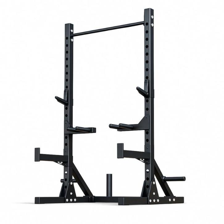 Performance Squat Rack | Compact All-in-One Krachtstation, Sport en Fitness, Fitnessapparatuur, Armen, Benen, Borst, Buik, Rug