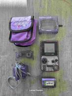 Gameboy Advance SP zwart met voeding (Nintendo tweedehands), Spelcomputers en Games, Ophalen of Verzenden, Zo goed als nieuw