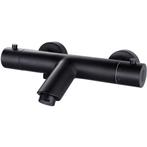 Xellanz Rio Thermostatische Badmengkraan - 15cm - Mat Zwart, Ophalen of Verzenden, Nieuw