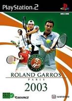 Roland Garros 2003 (PlayStation 2), Spelcomputers en Games, Verzenden, Gebruikt
